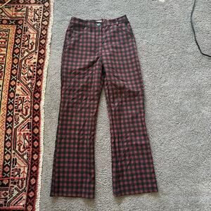 Sweet Baby Jamie Ruby Plaid Trousers